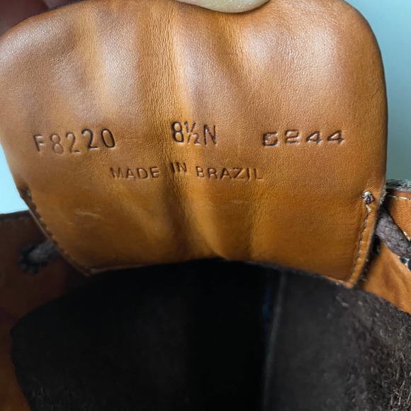 Cole Haan Country Brown Leather Lace Up Boots, Women's Size 8.5 Nr - Picture 7 of 15